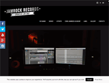 Tablet Screenshot of jamrockrecords.com